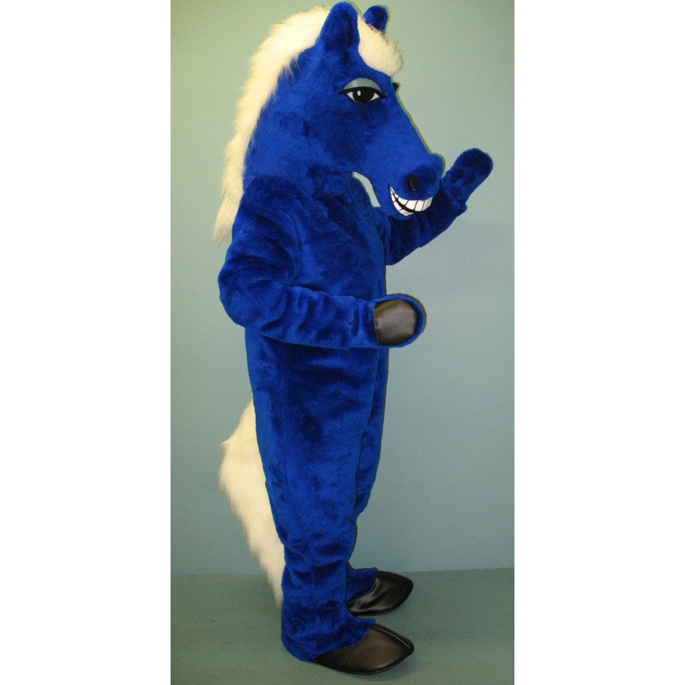 Blue Horace Horse Mascot Costume 1504BZ